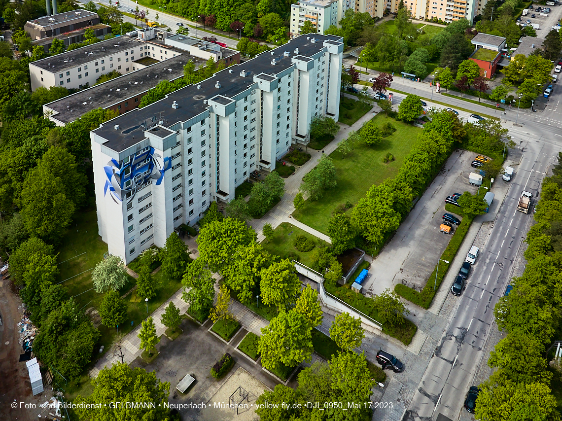 17.05.2023 - Graffitis vom italienischen Künstler Peeta in Neuperlach